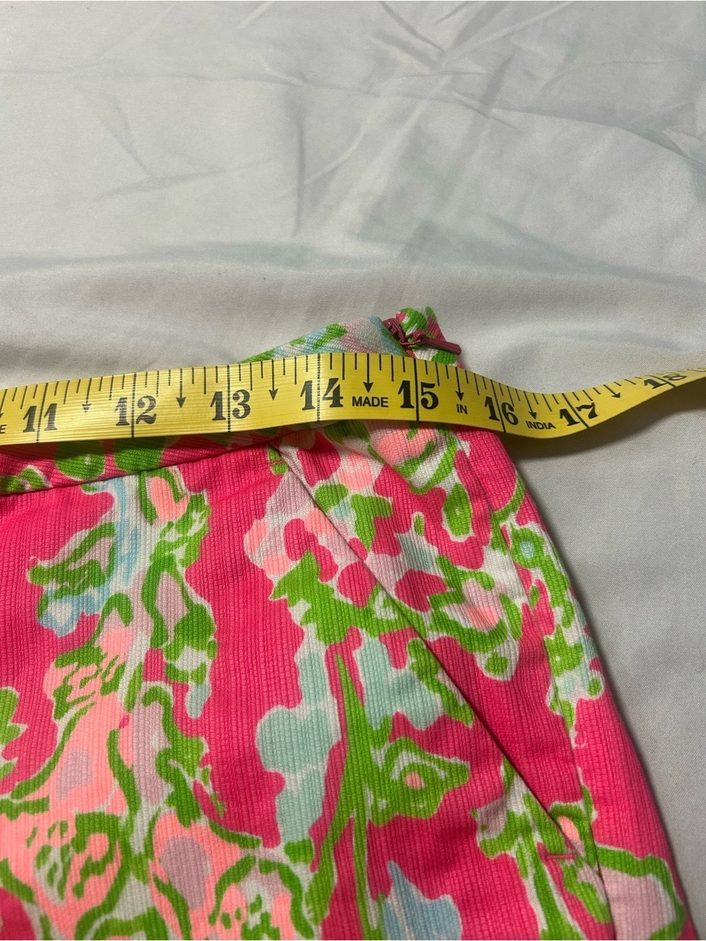 Lilly Pulitzer Adie Shorts Southern Charm Sz 2 Beach Size Zip Flamingo Preppy - Picture 6 of 10